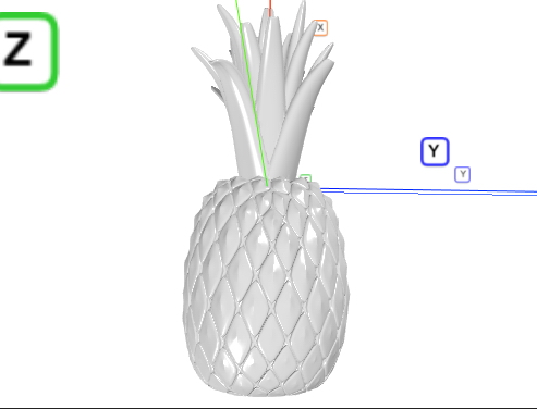 ananas model 3d