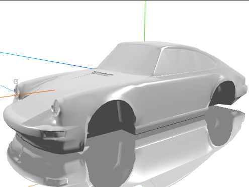 porsche 911 model 3d